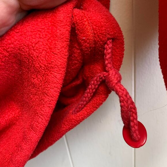 Paco company vintage 90s fleece sweater sm/med red - Picture 7 of 8